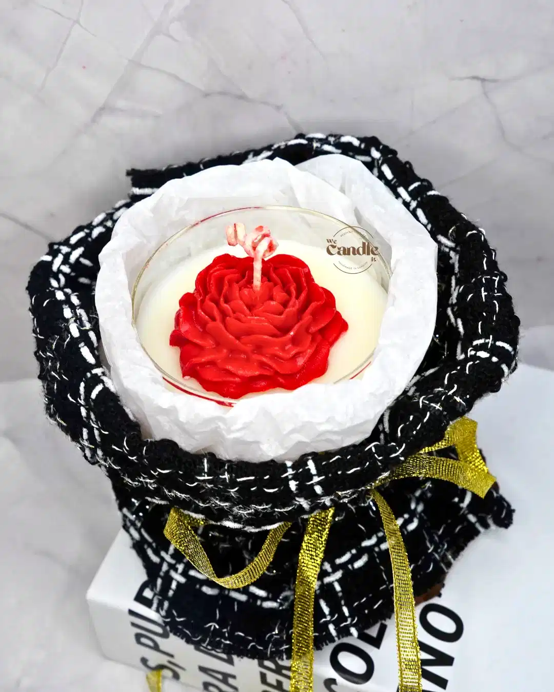 Valentine’s Day Flower Bouquet Candle Making Workshop - We Candle It London