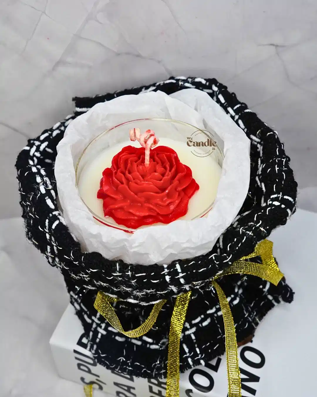 Valentine’s Day Flower Bouquet Candle Making Workshop - We Candle It London