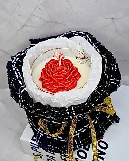 Valentine’s Day Flower Bouquet Candle Making Workshop - We Candle It London
