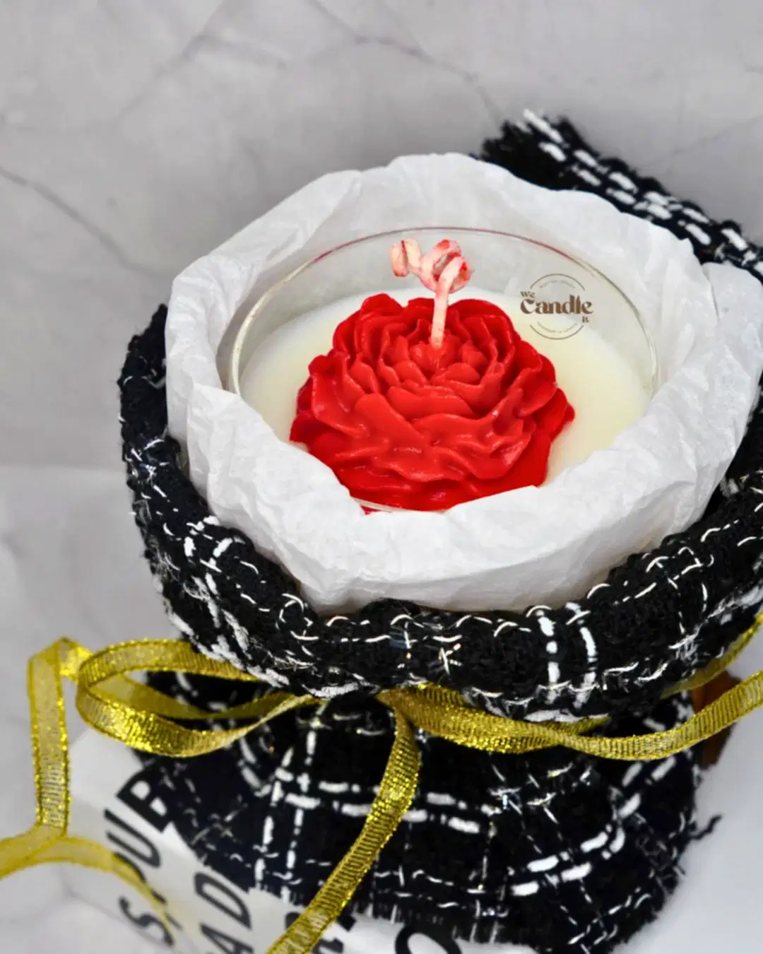 Valentine’s Day Flower Bouquet Candle Making Workshop - We Candle It London