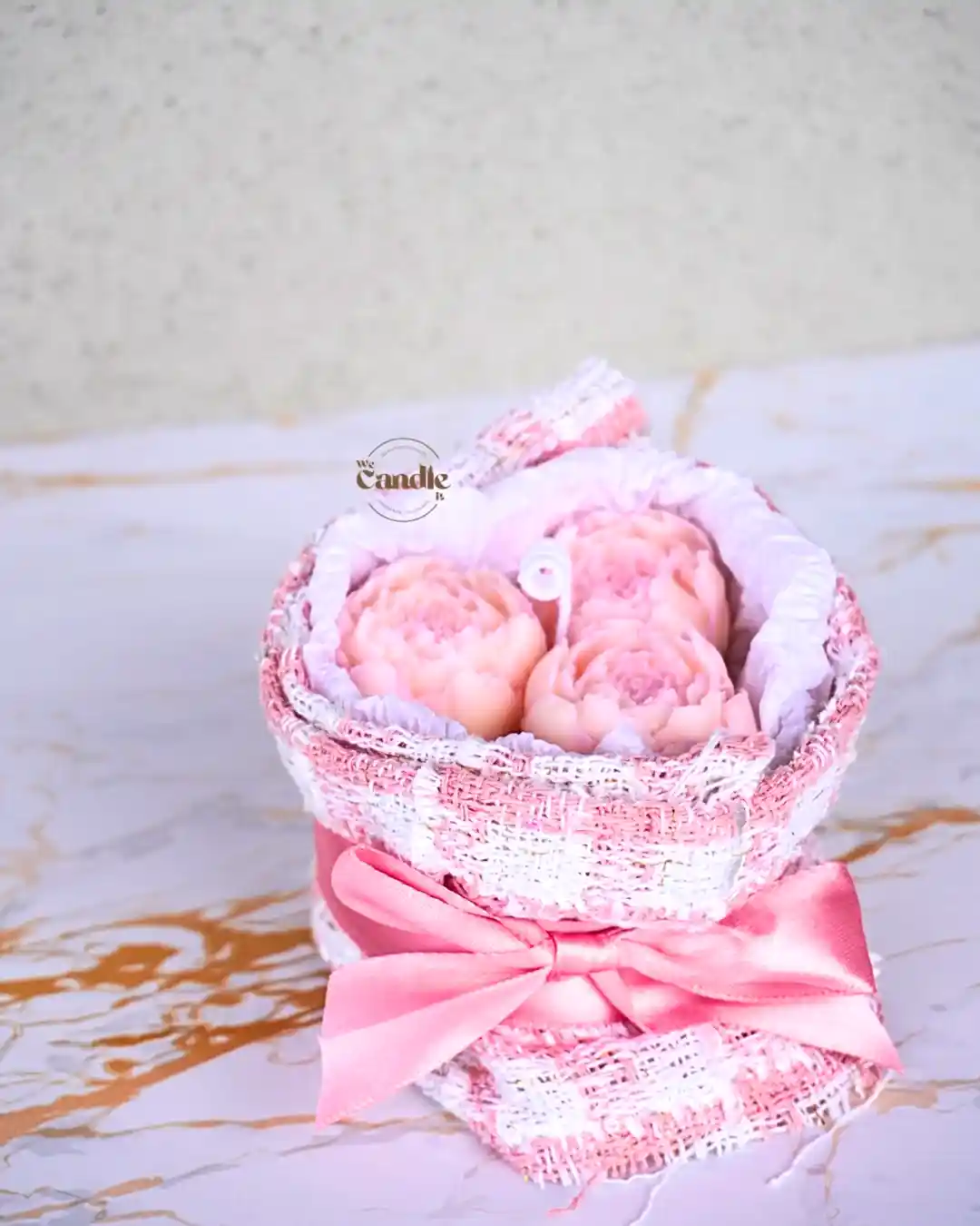 Valentine’s Day Flower Bouquet Candle Making Workshop - We Candle It London