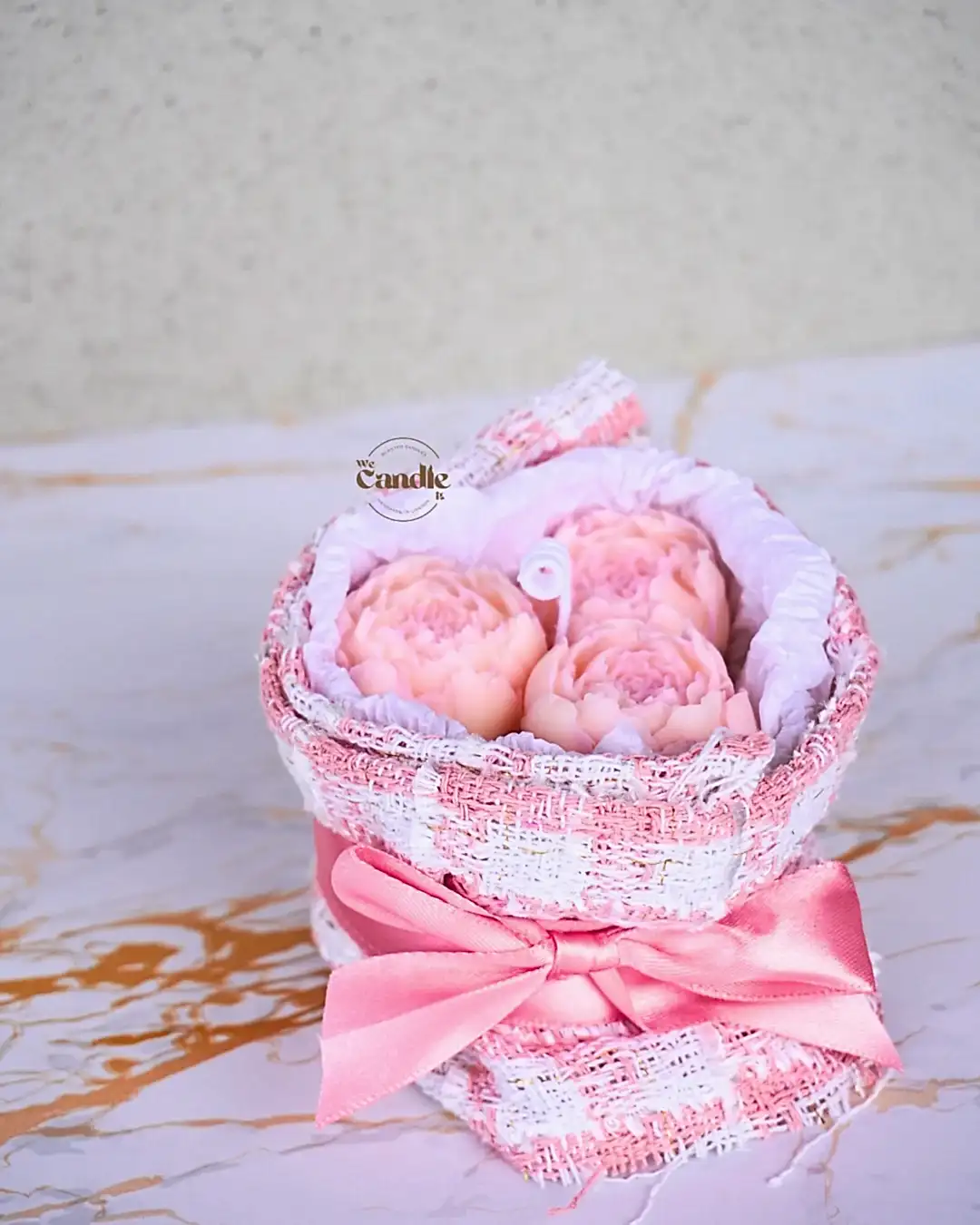 Valentine’s Day Flower Bouquet Candle Making Workshop - We Candle It London