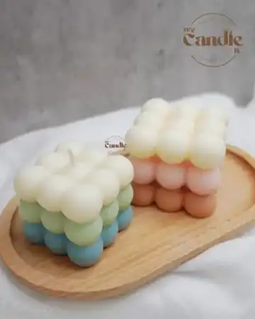 Bubble Cube Candle Workshop Candle
