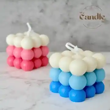 Bubble Cube Candle Workshop Candle
