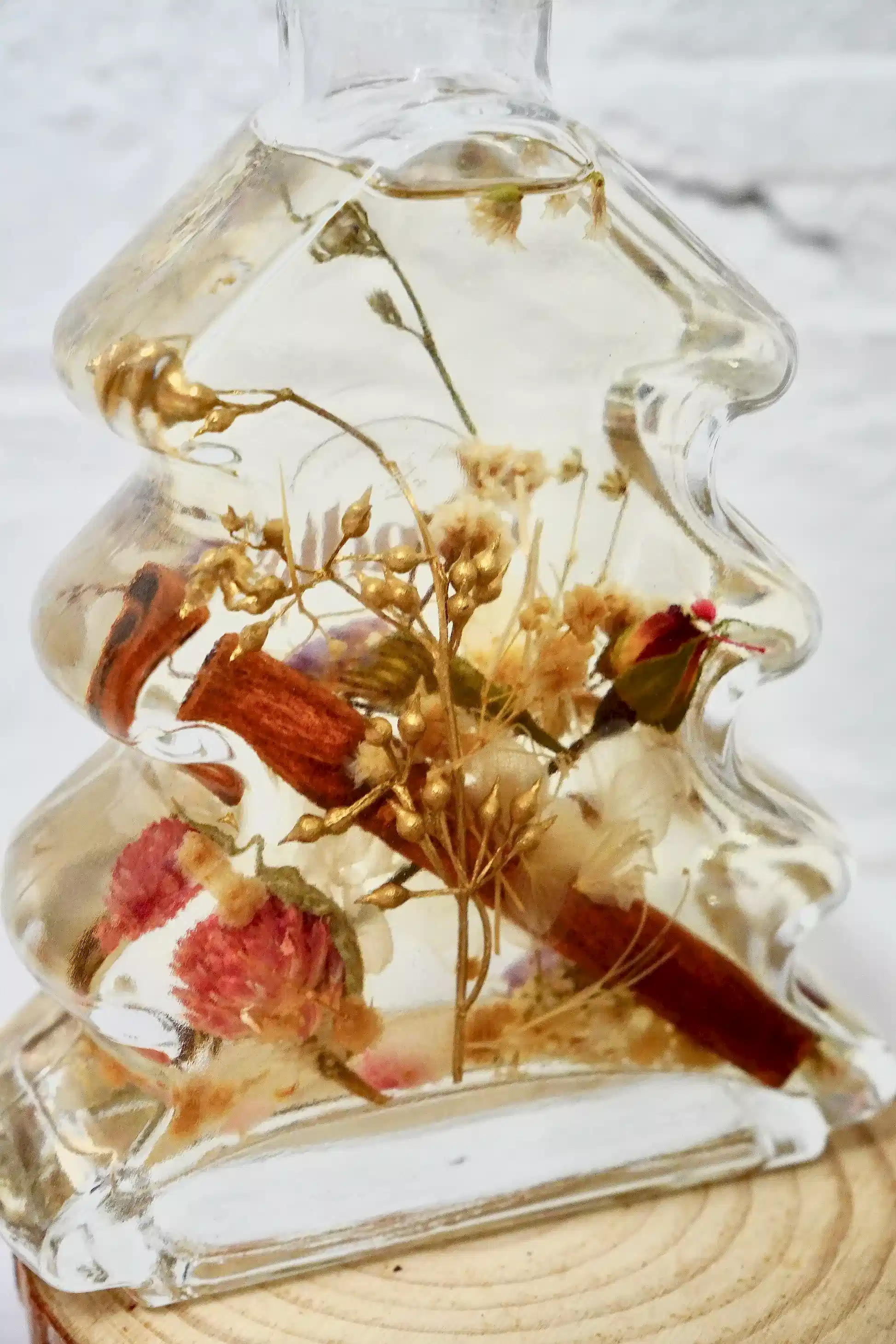 Christmas Floating Flower Reed Diffuser  Making Workshop - We Candle It London