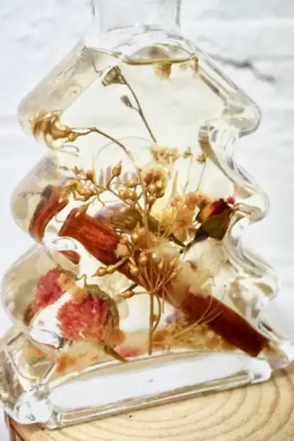 Christmas Floating Flower Reed Diffuser  Making Workshop - We Candle It London