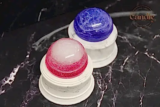 Crystal Spheres Candle with Diffuser Stone Making Workshop Candle