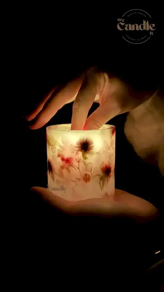 Dried Flower Candle Holder Workshop Candle Holder