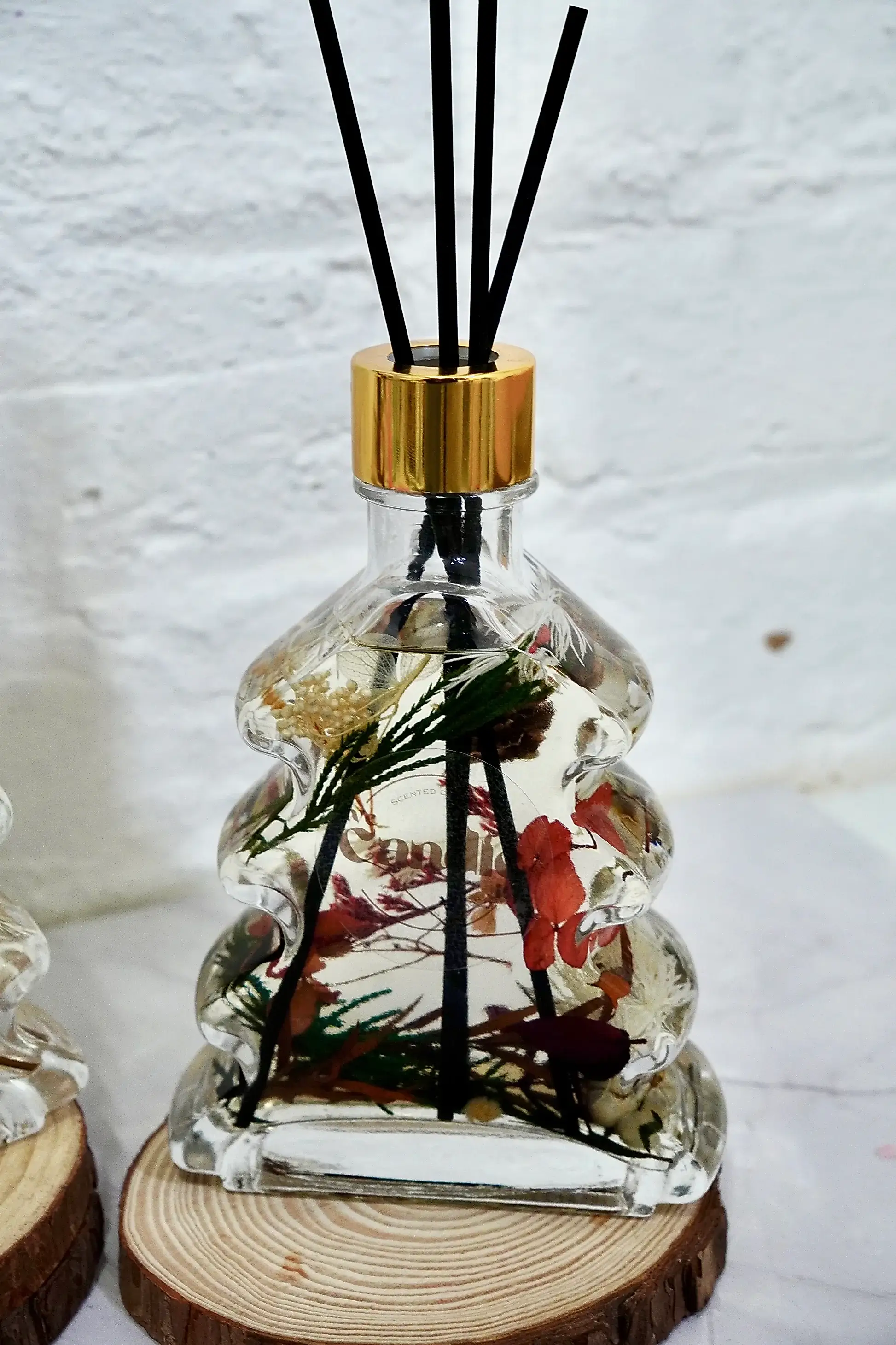 Christmas Floating Flower Reed Diffuser  Making Workshop - We Candle It London