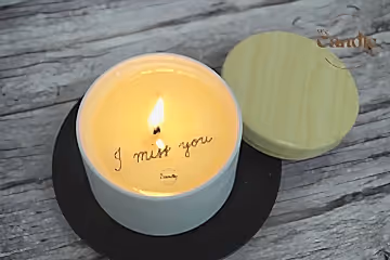 Message Candle Making Workshop Candle