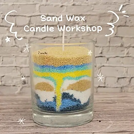 Sand Wax Candle Making Workshop - We Candle It London