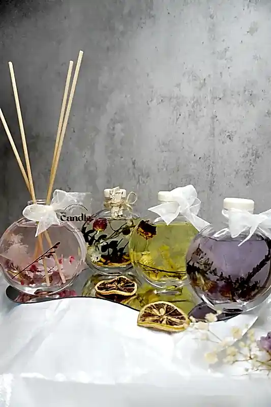 Floating Flower Reed Diffuser Workshop - We Candle It London