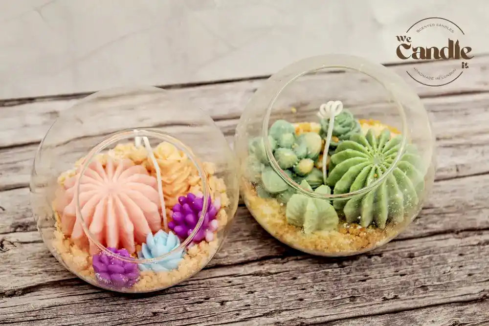 Succulent Terrarium Candle Making Workshop Candle