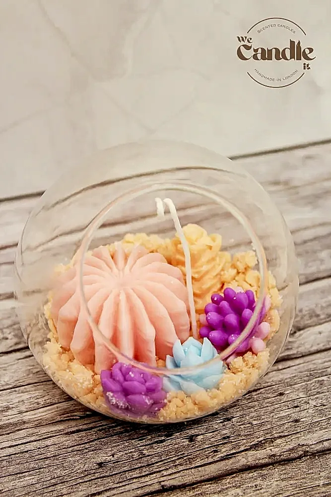Succulent Terrarium Candle Making Workshop Candle