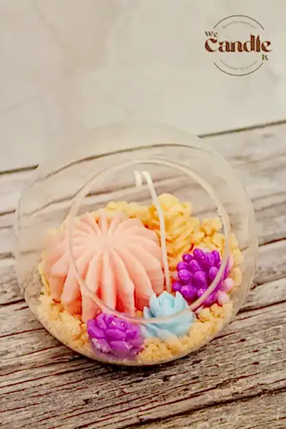 Succulent Terrarium Candle Making Workshop Candle